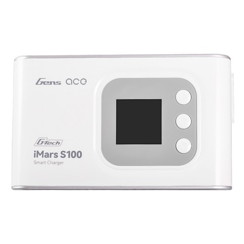 Gens Ace IMars S100 G-Tech AC 100W Balance RC Lipo Battery Smart Charger - White - Picture 2 of 6