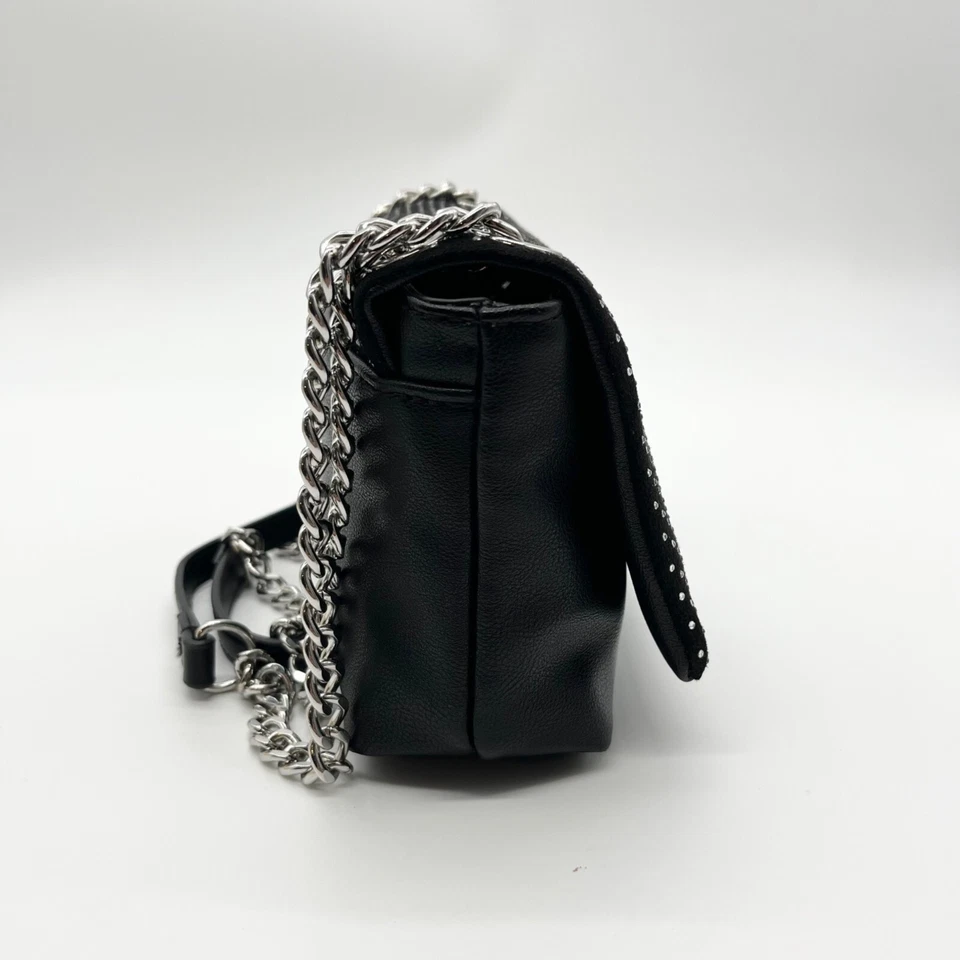 I.N.C. Bandolera acolchada International Concepts cristal negro Ajae Foto 4 de 4