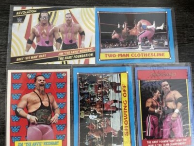 Hart Foundation 2022 WWE Revolution Bret Hart Jim Neidhart Astro More!