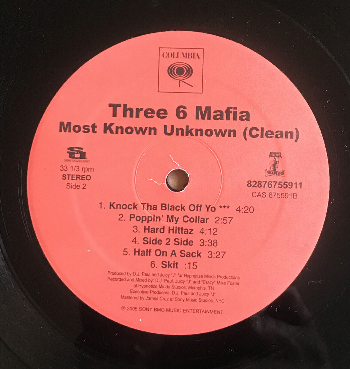 洋楽 Three 6 Mafia - Most Known Unknown 2LP Three 6 Mafia- Most Known Unknown (Silver Vinyl 2xLP)