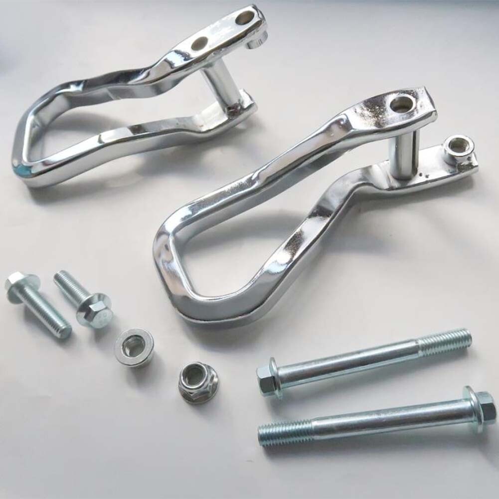 84195902 For 20192021 GMC Sierra 1500 Front Tow Recovery Hooks Chrome