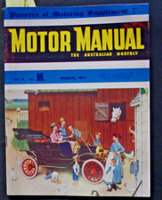 Motor Manual 1954 Mar 96 Brabham  Chevrolet Corvette Francis Birtles 300SL Merce
