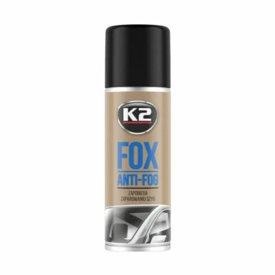 BOMBE SPRAY ANTI BUEE VITRES RETROVISEUR K2 FOX 150ML