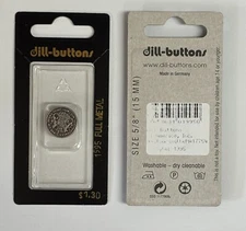 Dill Buttons ~ (1995) - 5/8" - 1 ct