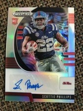 SCOTTIE PHILLIPS 2020 Panini Prizm Draft SILVER PRIZM AUTO Autograph Ole Miss