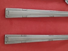Oxford Hall SPANISH ISLE Stainless Per Piece Knives Forks Spoons Serving Korea