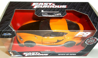 2021 JADA TOYS 1:32 FAST & FURIOUS F9 HAN'S ORANGE 2020 TOYOTA GR