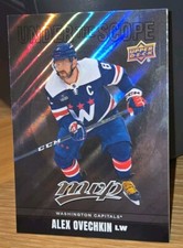 Alex Ovechkin 2024-25 Upper Deck MVP Under the Scope #US-10 Washington Capitals