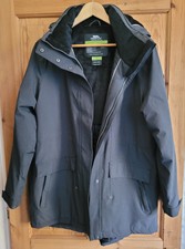 Trespass Women's Silver/grey Reveal Waterproof Raincoat Parka - Size: L / Uk 14