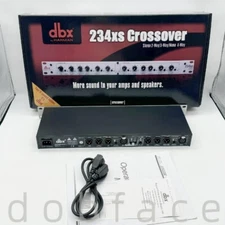 dbx 234xs 2-/3-Way Crossover Stereo Electronic 4-Way Crossover Mono Audio Device