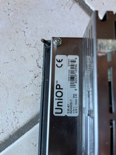 uniop ek-41 HMi Panel - Photo 2/3