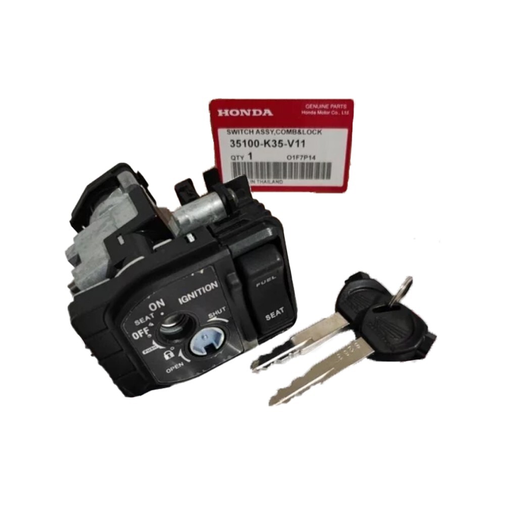 GENUINE HONDA PCX125 2015 2016 2017 Ignition Barrel Switch Lock +