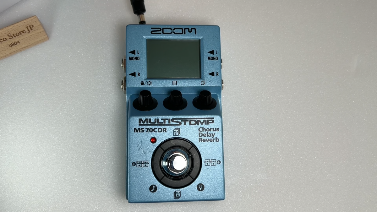 Zoom MS-70CDR Multi-Effects Guitar Effect Pedal for sale