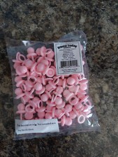 Baby Shower Christening Pink Pacifier Favor Charms 48ct