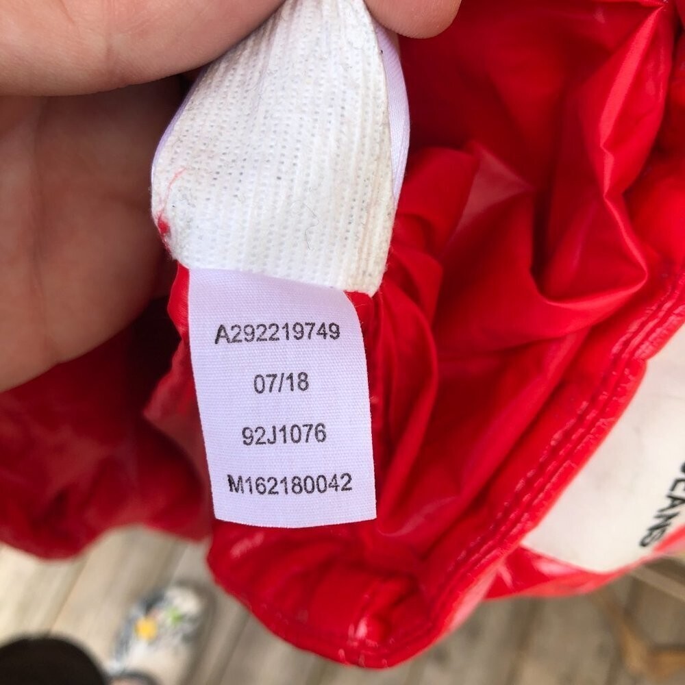 2018 Calvin Klein Polyester Bubble Jacket Large R… - image 9