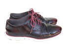Cole Haan Zero Grand Maroon Purple Leather Wingtip Oxford Casual Shoe Women 5.5B — photo 1