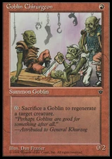 MTG Magic the Gathering Goblin Chirurgeon (54c/187) Fallen Empires LP
