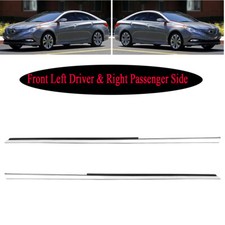 For 2011-2014 Hyundai Sonata Fender Garnish Chrome Molding Driverpassenger Side