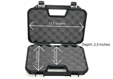 Airsoft Gun Cases for Pistol and Rifle - 11.5, 27, & 41.3 inch - Red, Black, Tan