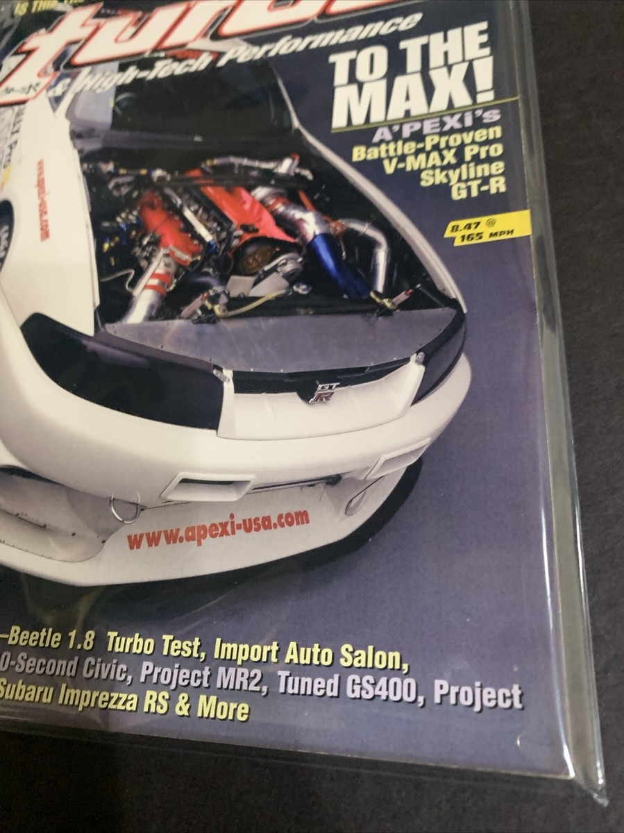 TURBO Magazine * JUL 1999 * Drifting * Hi-Tech Performance * Supra