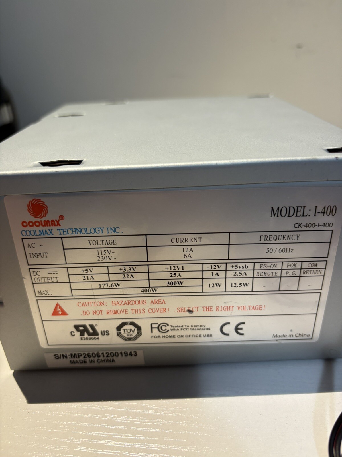 Desktop Power Supply