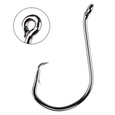 50/100pcs Fishing Hooks Circle Hook #6-10/0 O...