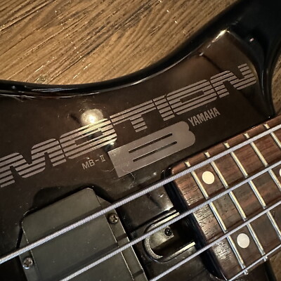 YAMAHA Motion Bass MB-II 1980s Black Used Basswood Body Rosewood