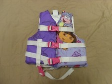 DORA THE EXPLORER NICK JR LIFE JACKET VEST FLOTATION AID CHILD SIZE 30-50 LBS