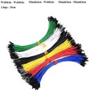 2.54mm Dupont Kabel 1Polig Breadboard Kabel Steckbrücken Drahtbrücken Länge 20cm