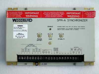 WOODWARD SPM-A industrial SYNCHRONIZER PART NO. 9907 028 - USA | eBay