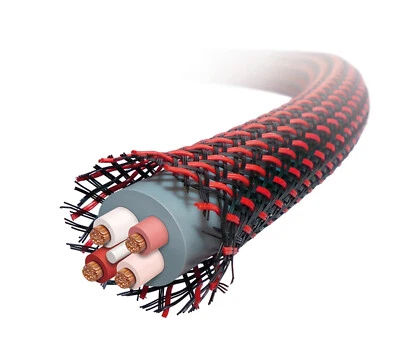 Dynavox -Perfect Sound- Premium-Lautsprecherkabel - Meterware - 4 x 2,5 mm²