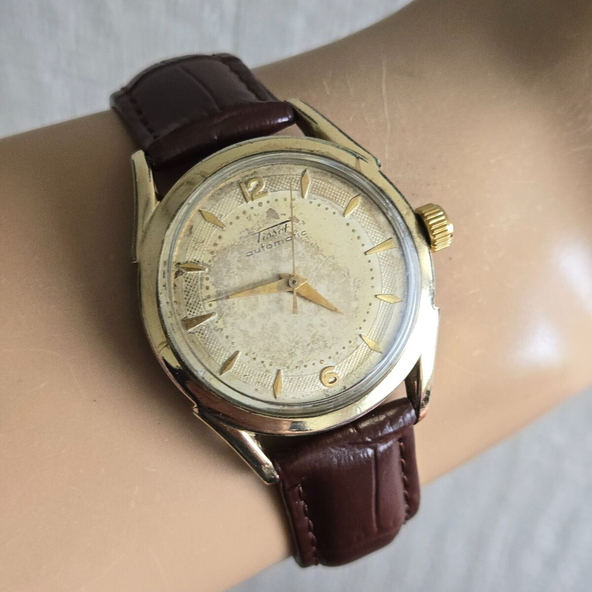 Vintage TISSOT men's automatic watch Bumper cal.28.5-21 10K Vintage TISSOT men's automatic watch Bumper cal.28.5-21 10K