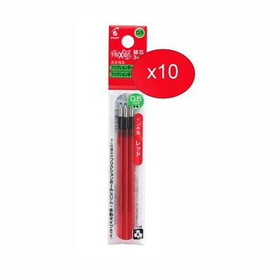 Pilot Frixion Ball 4 Mine 30er-Set rot