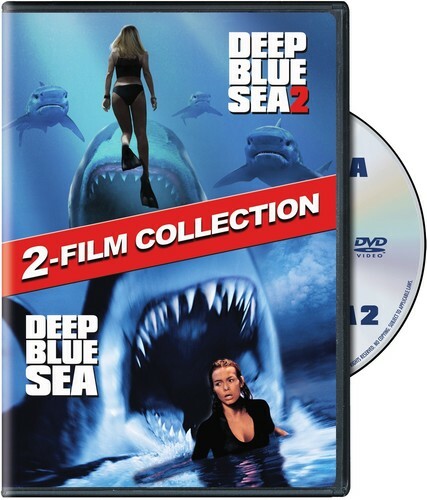 Deep Blue Sea 1 & 2 (DVD, 2018) Samuel L. Jackson LL Cool J Shark