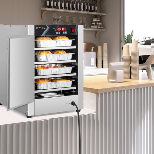 Hot Box Food Warmer Countertop Pizza Warmer Pretzel Warmer 4-Tier - Picture 2 of 8
