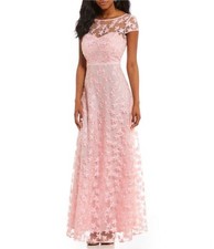 KARL LAGERFELD PARIS Floral A-line Gown