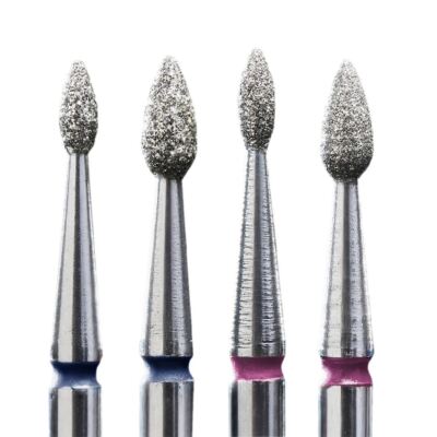 STALEKS Diamond Nail Drill Bit DROP with 4 - 5mmWorking Plase
