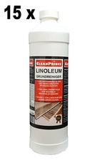 Linoleum Detergente Base 15 x 1 Litro Designböden PU Detergente Gomma PVC
