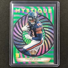 2023 Illusions Football Tyler Scott Mystique Rookie Green 5/10
