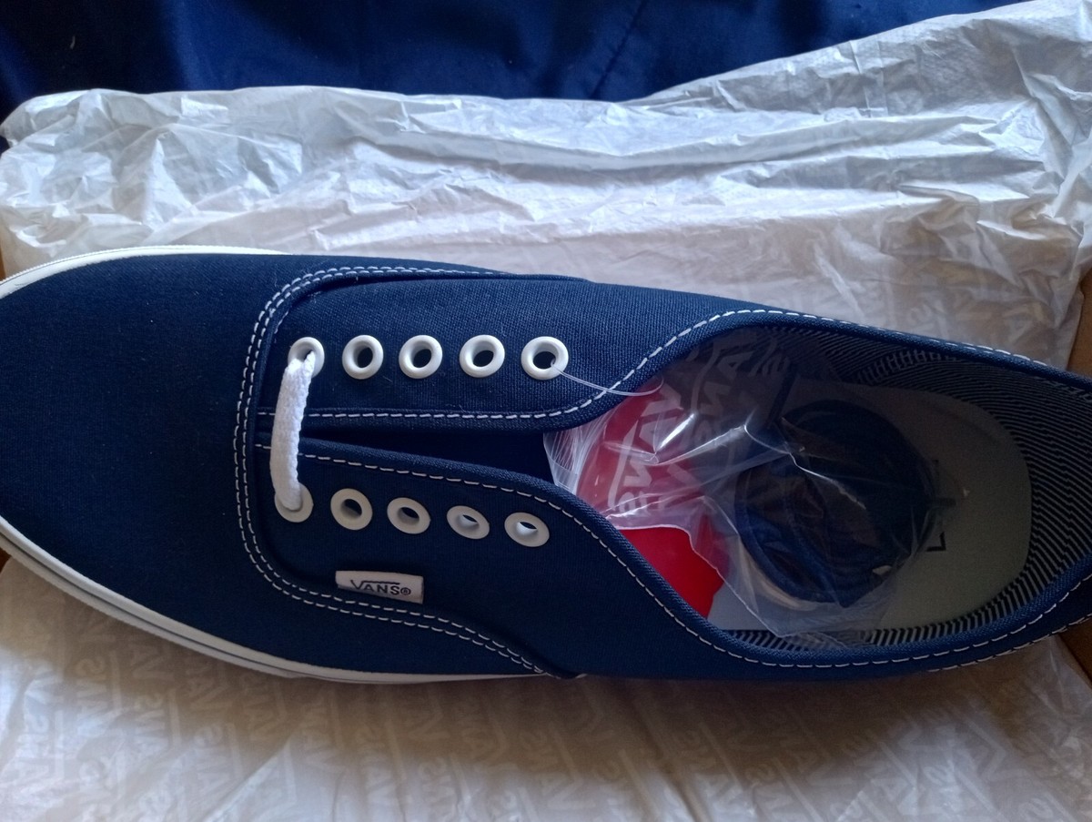 廃番品 VANS Anaheim Authentic 44DX NAVY US9 Vans Authentic 44 Deck DX Anaheim Factory Anchors Navy