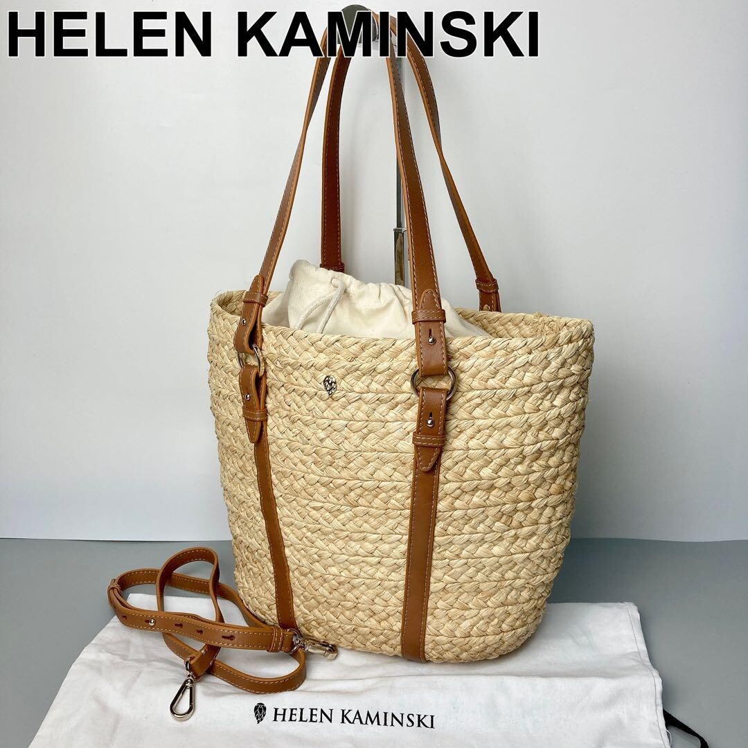 HELEN KAMINSKI ハンドバッグ PINIMILM Helen Kaminski ヘレンカミンスキー ハンドバッグ グレー