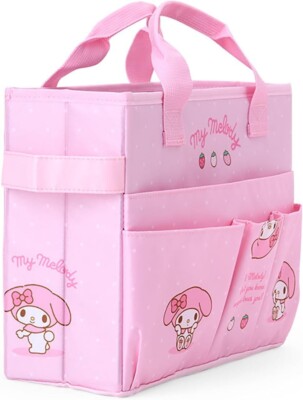 Sanrio Meeting Box My Melody Storage with Handle 342432, Polyester