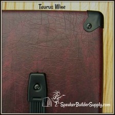 Wine Taurus tolex ~18" LARGHEZZA (per yd)