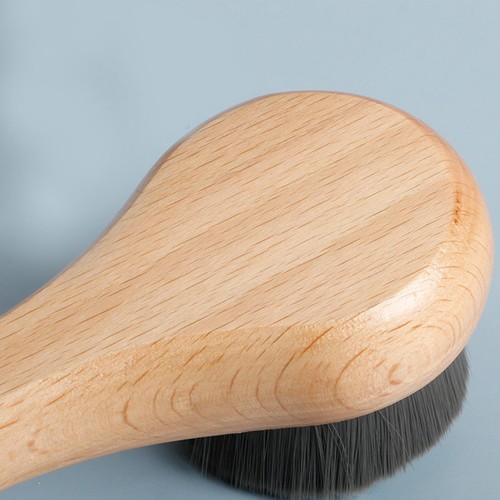 Dry Skin Brush Dry Brushing Scrubber Natural Bristle Wood Handle Massage Scrubbe - Picture 5 of 12