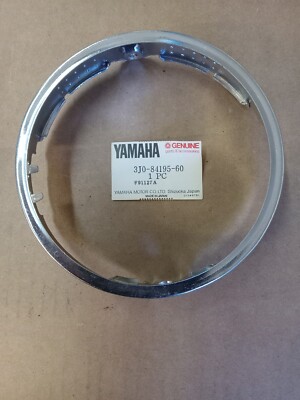 Yamaha Headlight Trim Ring 3J0-84195-60 NOS OEM