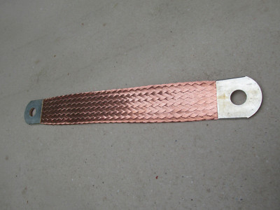 Masseband 50mm² 250mm aus flexiblem Kupfergeflecht D.V.SERVICE