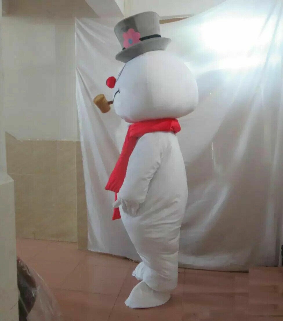 Christmas snowman mascot and customized mascots- Planète Mascottes Christmas snowman mascot and customized mascots- Planète Mascottes