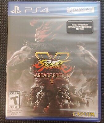 Street Fighter V Champion Edition Playstation 4 5 PS4 PS5 Game New & Sealed  5055060901571