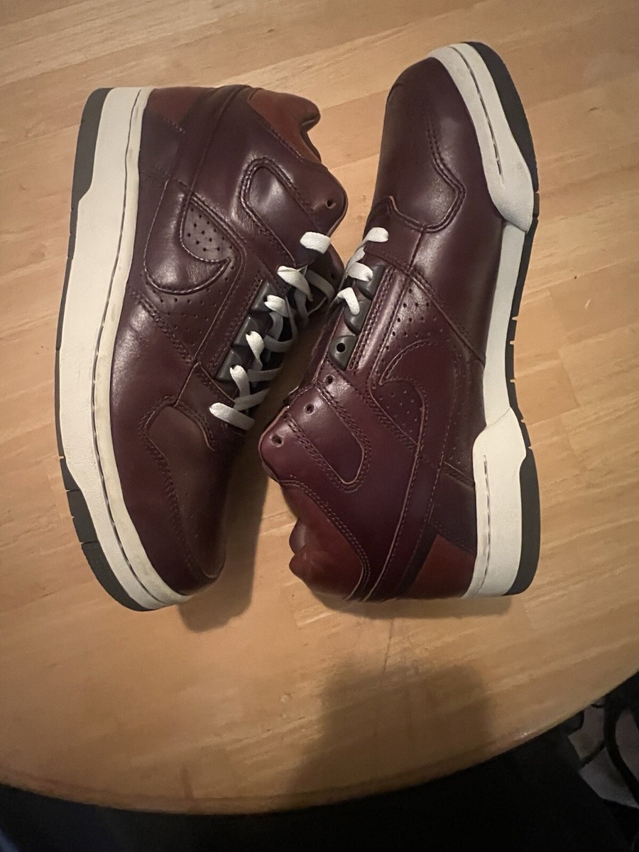 Size 10.5 - Nike Delta Force 3/4 Premium Brown 309448-221 Baroque Shoe Sneaker | eBay