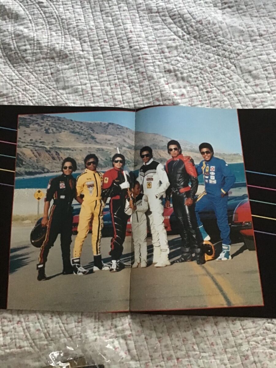 Michael Jackson The Jacksons Original Victory Tour Book Program #2 Version Rare Michael Jackson The Jacksons Original Victory Tour Book Program #2 Version Rare
